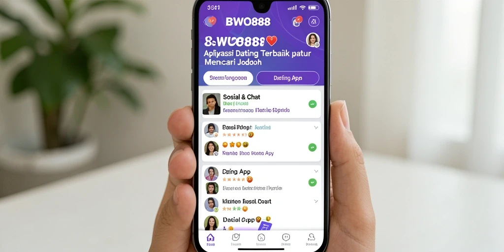 Tampilan antarmuka BWO888 yang menarik dan fungsional.