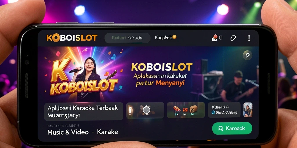 Antarmuka pengguna yang intuitif dari aplikasi KOBOISLOT.