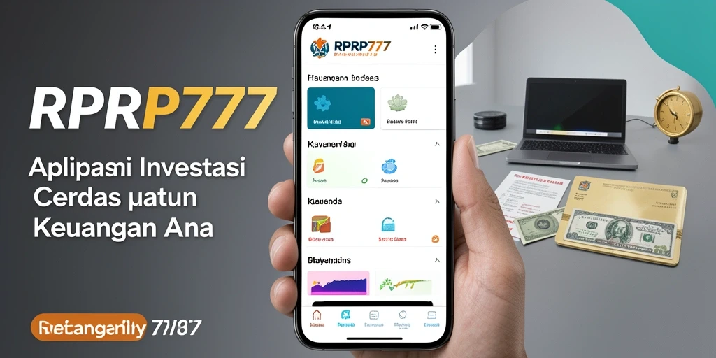 Tampilan antarmuka aplikasi RPRP777 yang intuitif dan menarik.